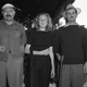 Author Ernest Hemingway, left, is shown with his wife Martha Gellhorn and Elicio Arguelles at a live pigeon shoot in Havana, Cuba, Feb. 9, 1942.